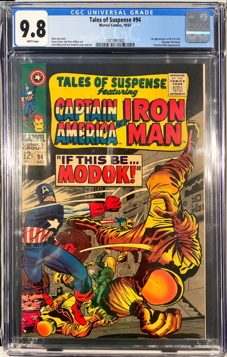 Tales of Suspense 94 CGC 9.8