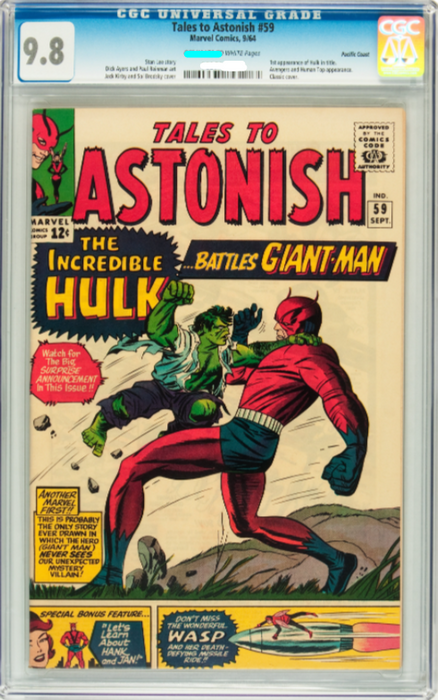 Tales to Astonish 59 CGC 9.8