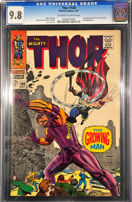 Thor 140 CGC 9.8