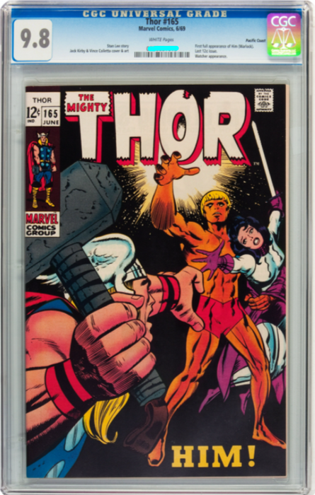 Thor 165 CGC 9.8