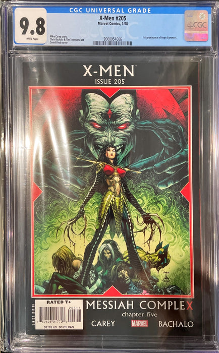 X-Men 205 CGC 9.8
