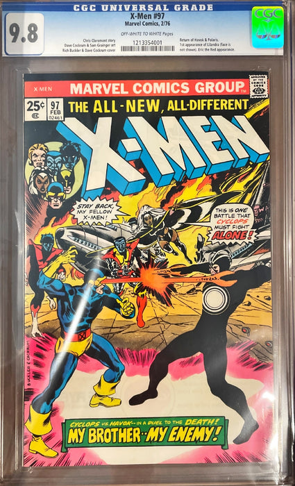 X-Men 97 CGC 9.8