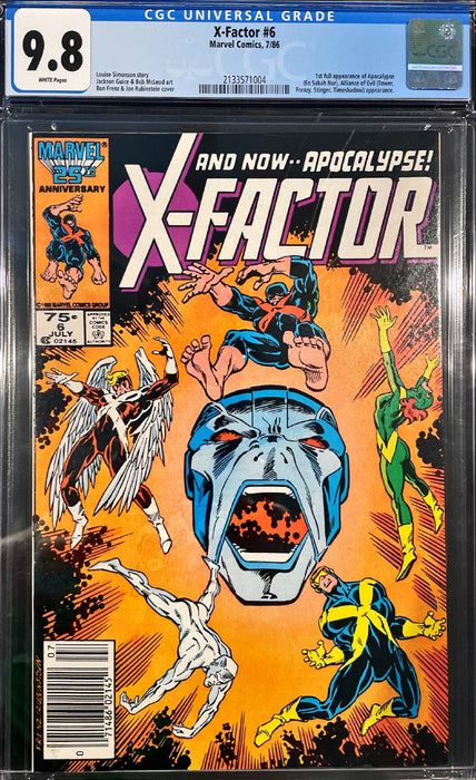 X-Factor 6 CGC 9.8