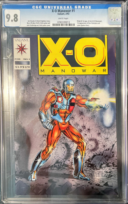 X-O Manowar 1 CGC 9.8