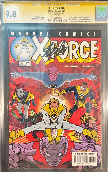 X-Force 116 CGC 9.8
