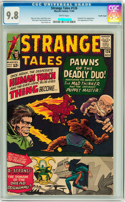 Strange Tales 126 CGC 9.8