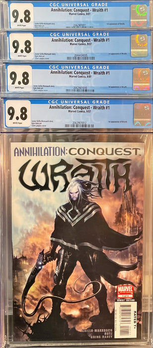 Annihilation: Conquest - Wraith 1 CGC 9.8 x 4 books