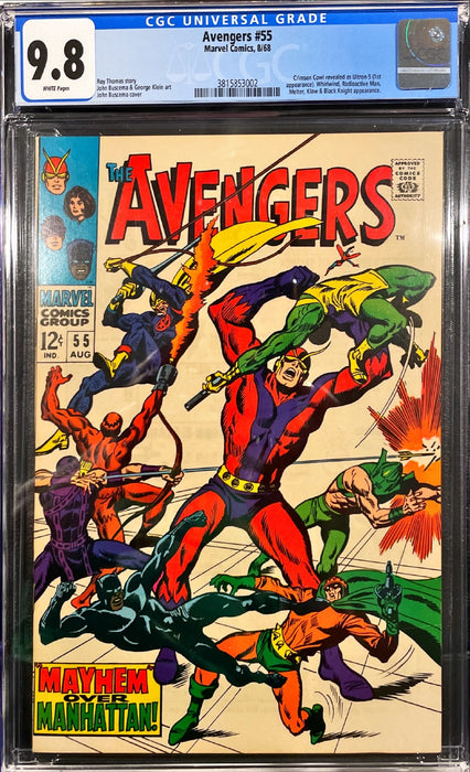 Avengers 55 CGC 9.8