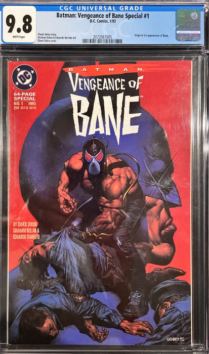 Batman: Vengeance of Bane Special 1 CGC 9.8