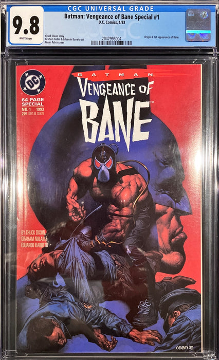 Batman: Vengeance of Bane Special 1 CGC 9.8