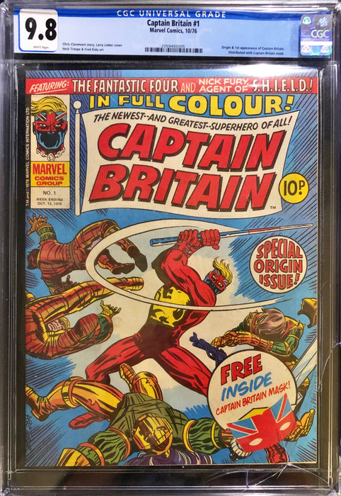 Captain Britain 1 CGC 9.8