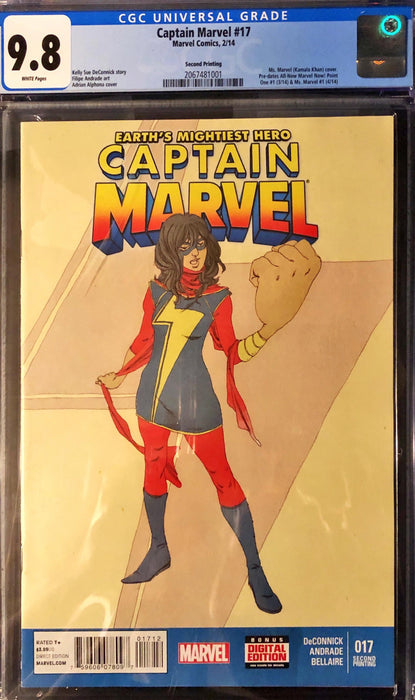 Captain Marvel 17 CGC 9.8