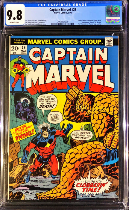 Captain Marvel 26 CGC 9.8