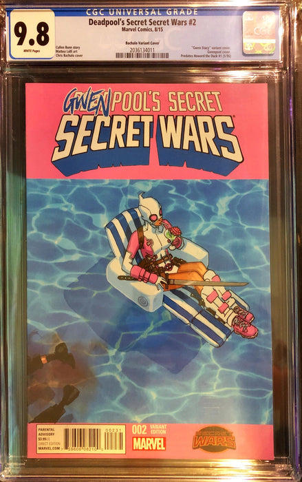 Deadpool's Secret Secret Wars 2 CGC 9.8