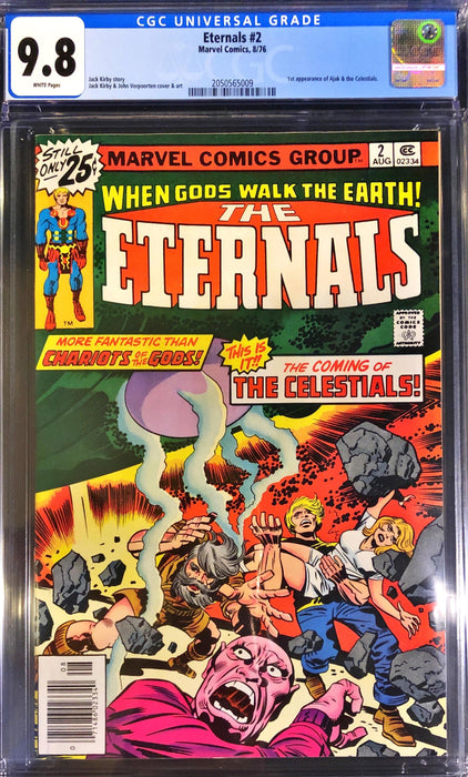 Eternals 2 CGC 9.8