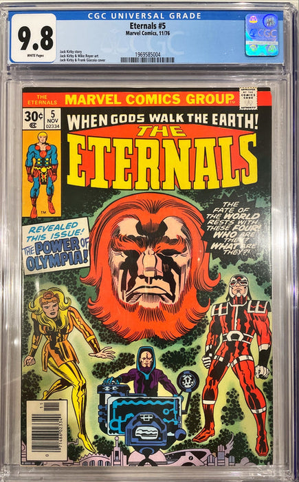 Eternals 5 CGC 9.8