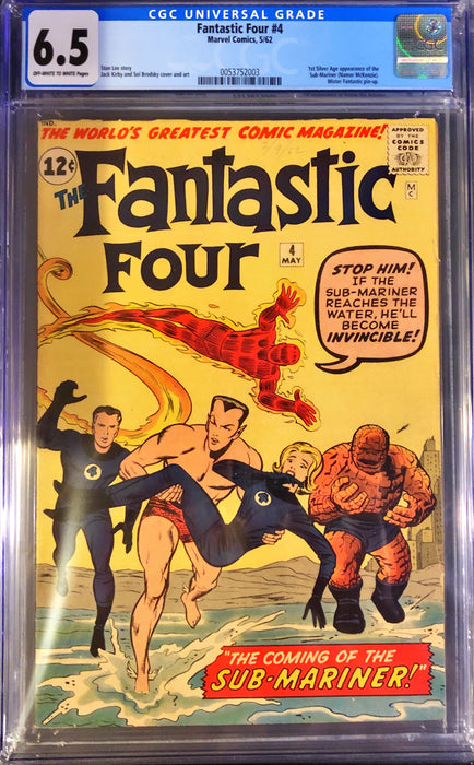 Fantastic Four 4 CGC 9.6