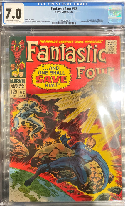 Fantastic Four 62 CGC 9.8