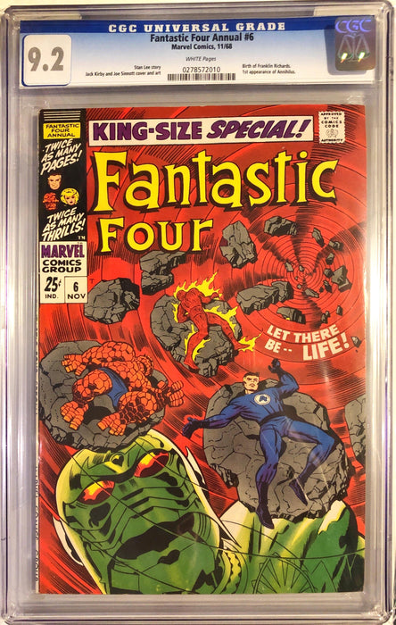 Fantastic Four Annual 6 CGC 9.8