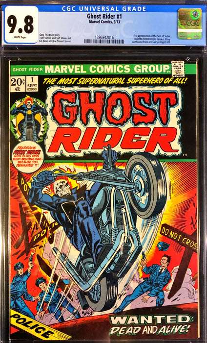 Ghost Rider 1 CGC 9.8