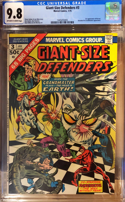 Giant-Size Defenders 3 CGC 9.8