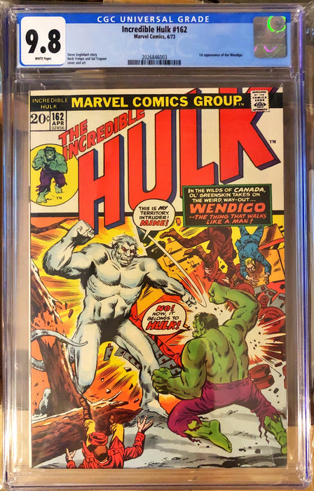 Incredible Hulk 162 CGC 9.8