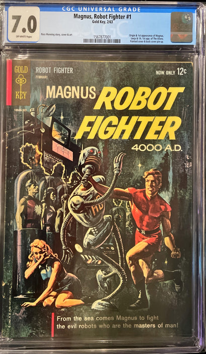 Magnus, Robot Fighter 1 CGC 9.8