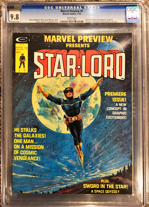 Marvel Preview 4 CGC 9.8