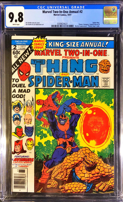 Marvel Two-In-One Annual 2 CGC 9.8