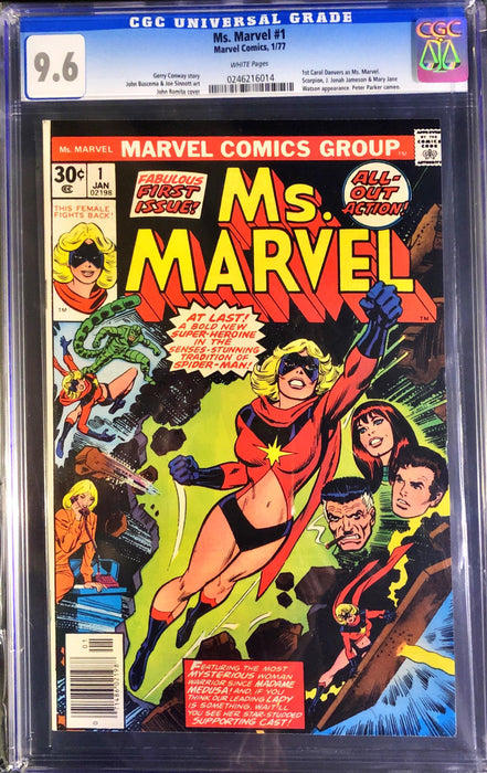 Ms. Marvel 1 CGC 9.8