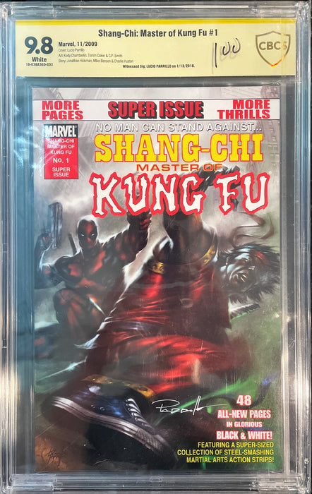 Shang-Chi: Master of Kung Fu 1 CBCS 9.8