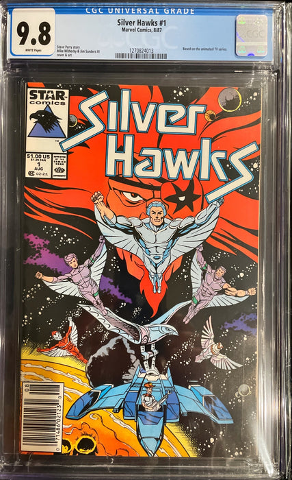 Silver Hawks 1 CGC 9.8