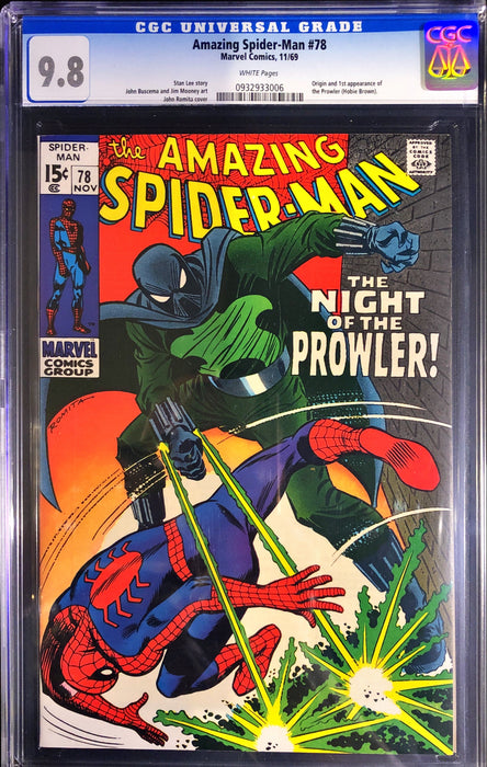 Amazing Spider-Man 78 CGC 9.8