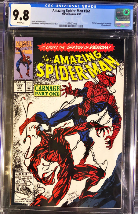 Amazing Spider-Man 361 CGC 9.8