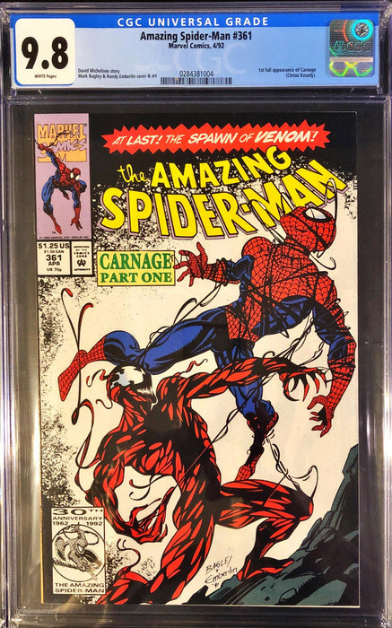 Amazing Spider-Man 361 CGC 9.8
