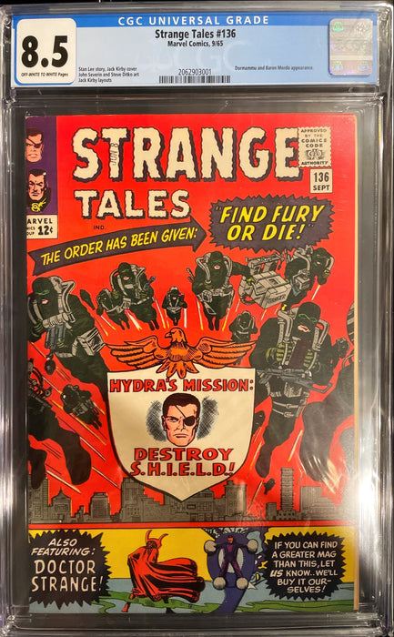 Strange Tales 136 CGC 9.6