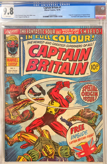 Captain Britain 1 CGC 9.8