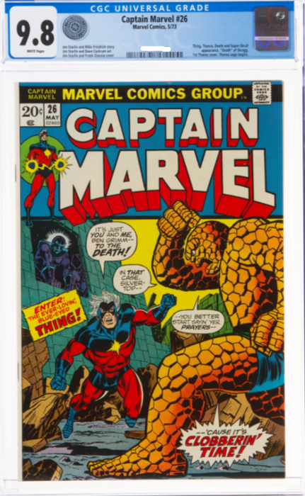 Captain Marvel 26 CGC 9.8
