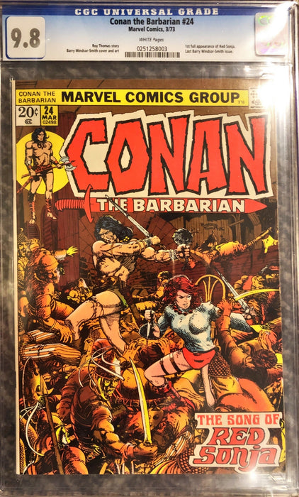 Conan the Barbarian 24 CGC 9.8