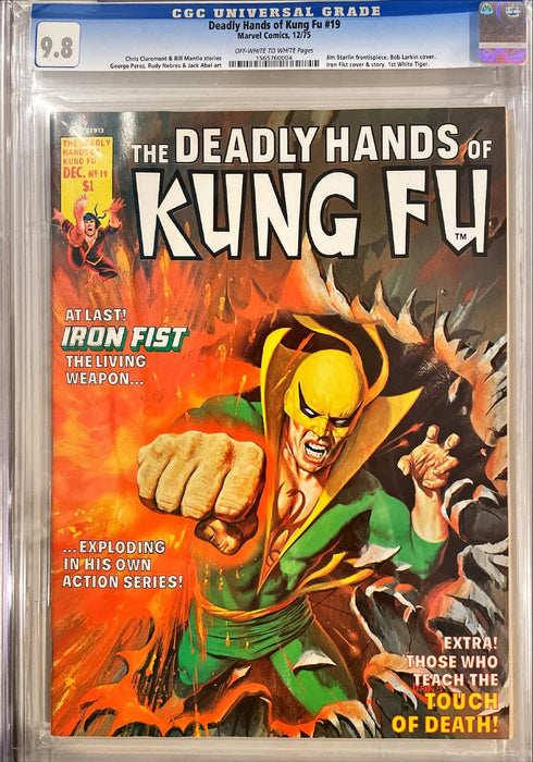 Deadly Hands of Kung-Fu 19 CGC 9.8