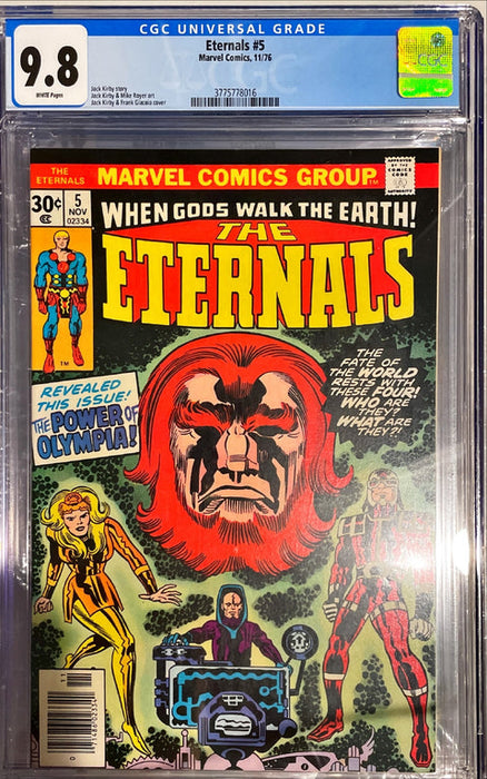 Eternals 5 CGC 9.8