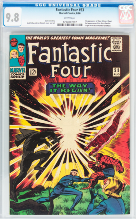 Fantastic Four 53 CGC 9.8