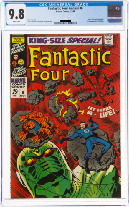 Fantastic Four Annual 6 CGC 9.8
