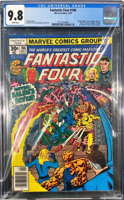 Fantastic Four 186 CGC 9.8