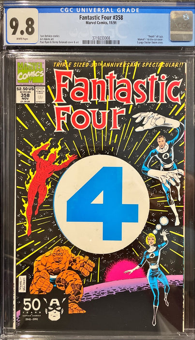 Fantastic Four 358 CGC 9.8