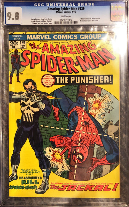 Amazing Spider-Man 129 CGC 9.8