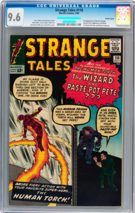 Strange Tales 110 9.6