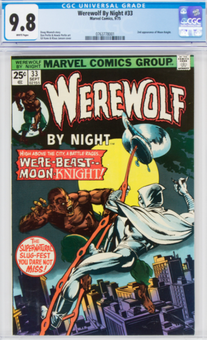 Werewolf by Night 33 CGC 9.8