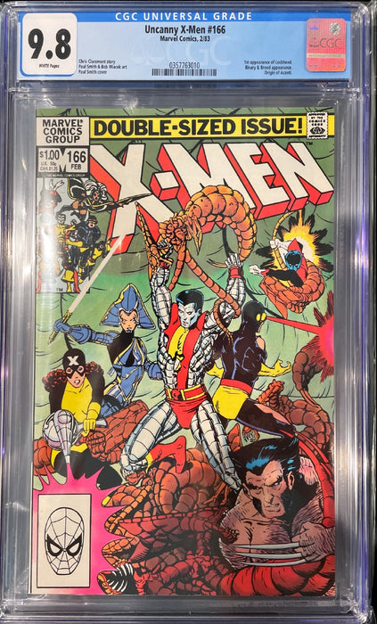 X-Men 166 CGC 9.8